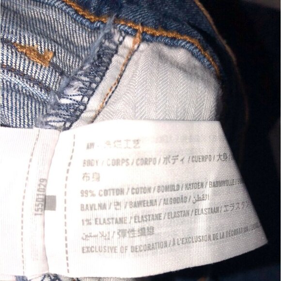 Abercrombie & Fitch Jeans Size 4 XS 27 Ankle Straight Ultra High Rise Curve Love - Picture 12 of 12